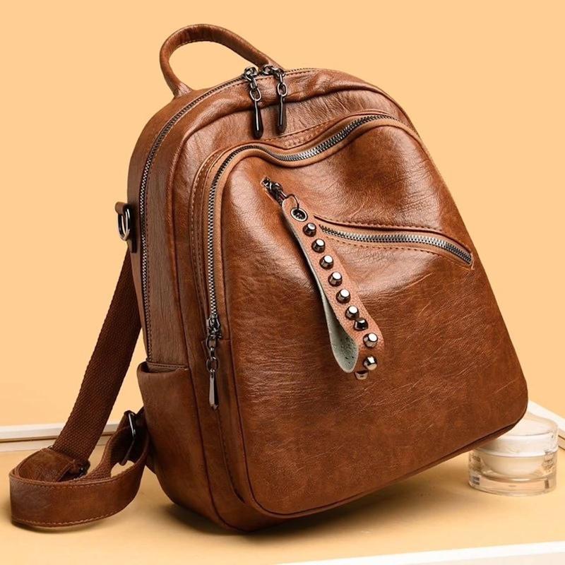 کوله پشتی چرمی وارداتی-کد 934