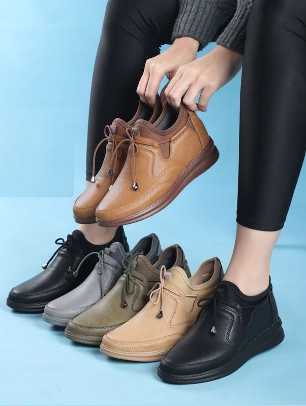 ⁨ کفش طبی اصل دارای پد خار پاشنه 😍🤌🏻