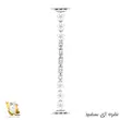 بند بابونه 4 نقره ای سفید