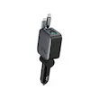 Green Lion Retractable 99W Car Charger
