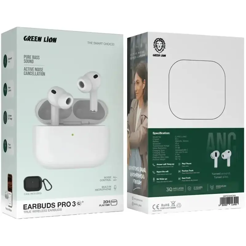 هندزفری بلوتوثی گرین لاین Green Lion Earbuds Pro 3