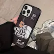 کاور گوشی آیفون اسپرت North Face مشکی سری 13،14،16