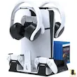 پایه خنک‌کننده و شارژر PS5 گرین لاین مدل GPX380