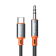 کابل تبدیل تایپ سی به جک 3.5mm کنفی مک دودو Mcdodo USB Type C to 3.5mm AUX Jack Coil Cable Castle Series