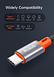 کابل تبدیل تایپ سی به جک 3.5mm کنفی مک دودو Mcdodo USB Type C to 3.5mm AUX Jack Coil Cable Castle Series