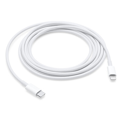 کابل شارژر تایپ سی به لایتنینگ اصلی اپل Type C to Lightning Cable (1 m)