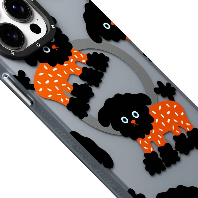 قاب برند Youngkit/یانگ کیت مدل ool__oolool Baby Clouds/مگ سیف ساپورت/Black cat/گربه سیاه