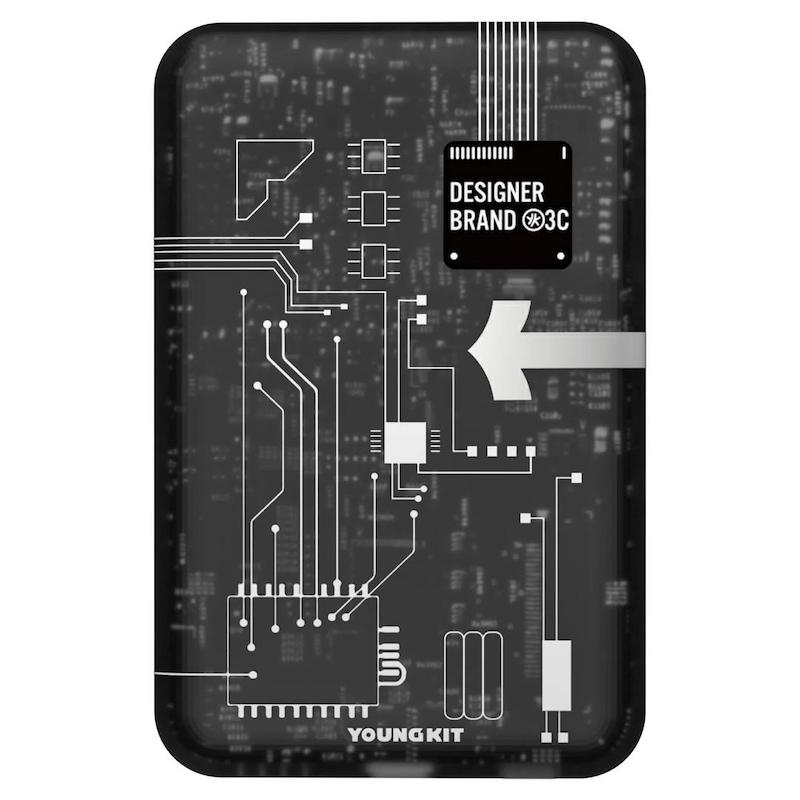 پاوربانک یانگ کیت/Power Bank Youngkit/Magsafe/پاوربانک مگ سیف یانگ کیت طرح تکنولوژی یانگ کیت