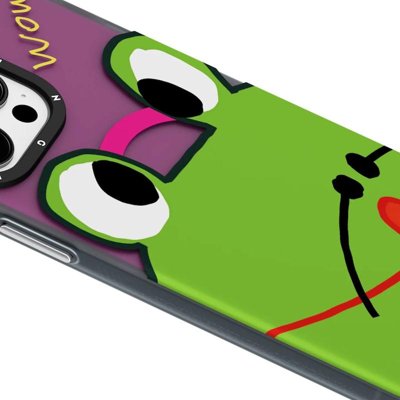 قاب یانگ کیت/youngkit مدل 糯米花 Hello Frog/غورباقه/مگ سیف ساپورت