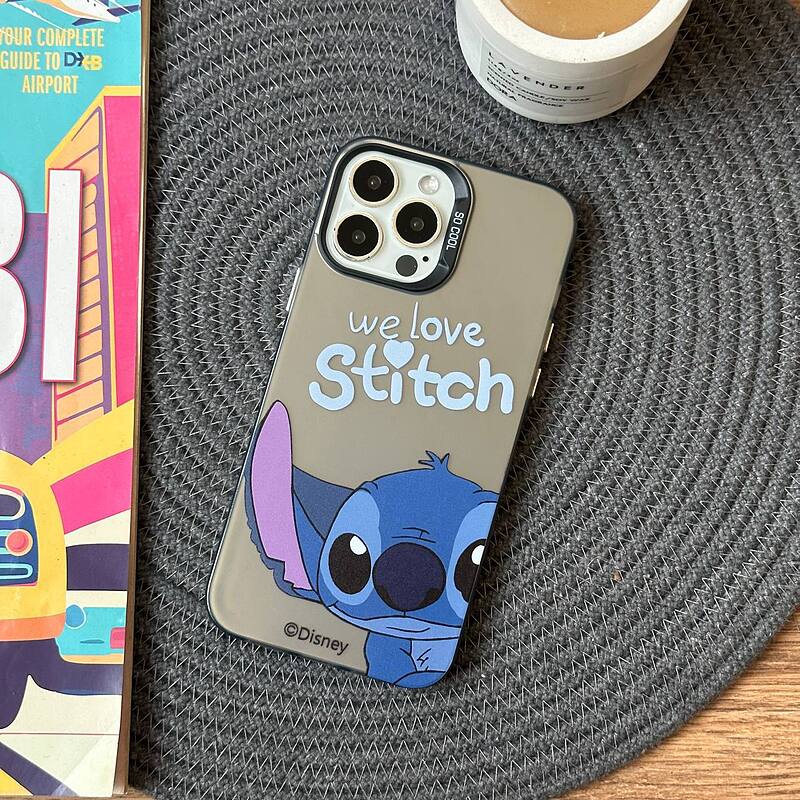 قاب ژله‌ ای/آیفون/استیچ قاب عروسکی iphone/کیس آیفون stitch