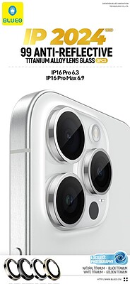 محافظ لنز رینگی مانکی/Anti-reflective PVD titanium Alloy lens glass iphone/blueo camera lens glass