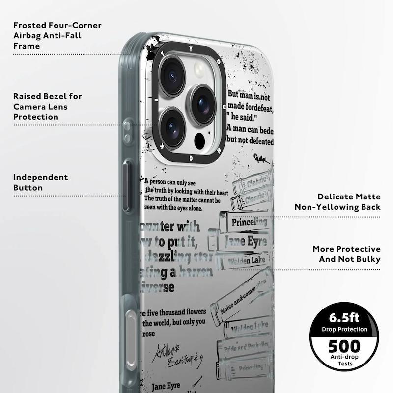 قاب یانگ کیت مگ سیف ساپورت Youngkit case/مدل Classic Poetry Magsafe youngkit