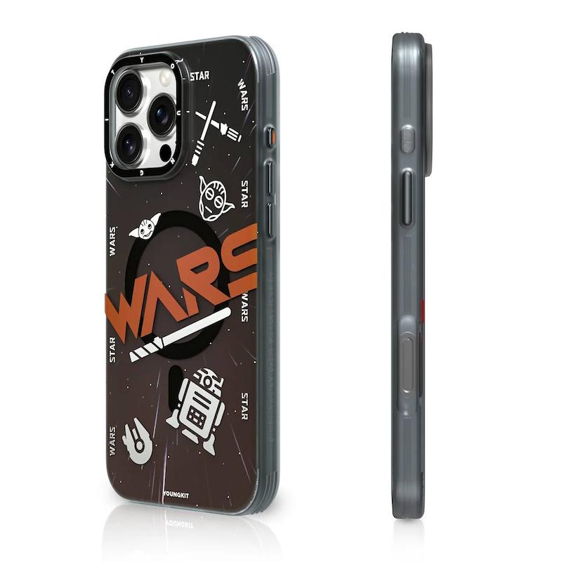قاب یانگ کیت مگ سیف ساپورت/Youngkit Magsafe Iphone Case/مدل بین ستاره ای Interstellar Journey Magsafe Wars/جنگ