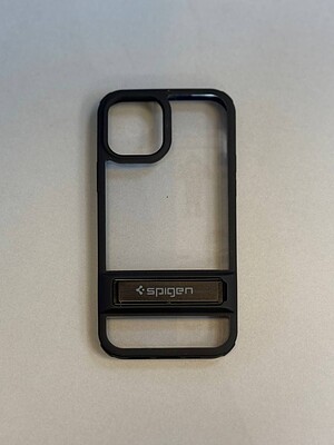 قاب اسپیژن هلدر دار /Spigen Holder Case Apple/بیرنگ پشت طلقی