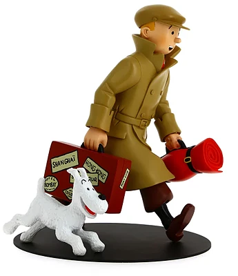 اکشن فیگور تن تن مسافر/Tin Tin Action Figure Travel/مجسمه تن تن tin tin