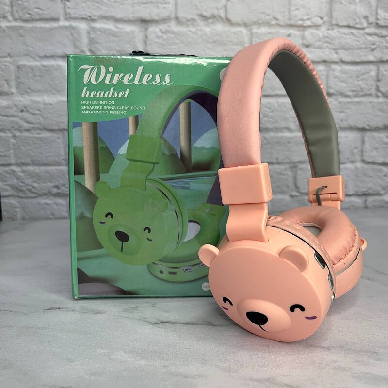 هدفون فانتزی عروسکی طرح خرسی/Headphone Toys