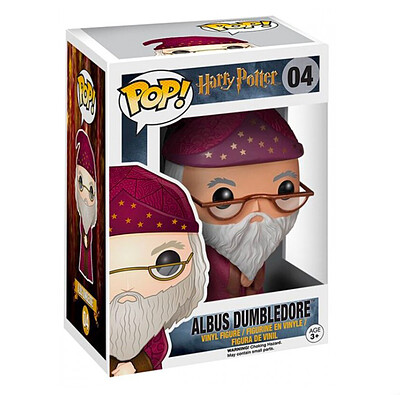 اکشن فیگور/عروسک POP ! برند فانکو/Funko POP شخصیت Albus Dumbledore در فیلم Harry Potter and the Prisoner of azkaban