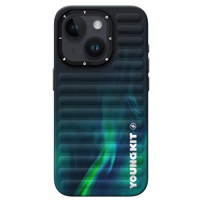 قاب پافری برند YoungKit/یانگ کیت مدل Light Snake Aurora Luggage Magsafeاز سری شفق قطبی