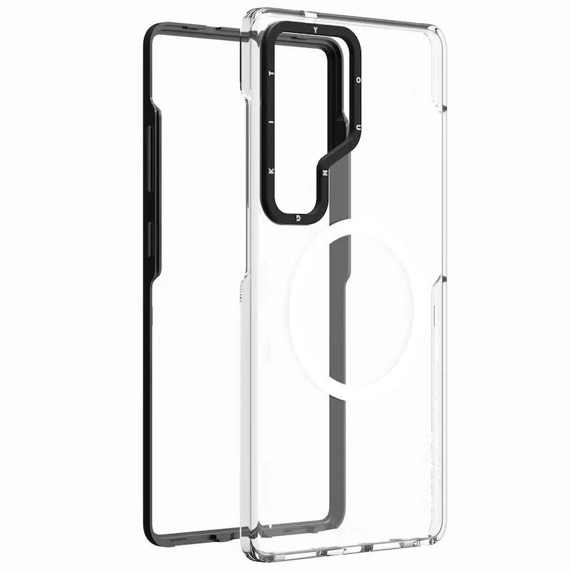قاب یانگ کیت مگ سیف ساپورت مدل دو تیکه Removable Crystal Non-Yellowing سامسونگ