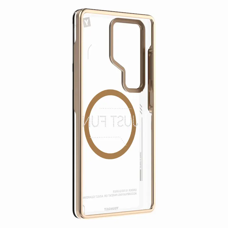 قاب یانگ کیت مگ سیف ساپورت مدل دو تیکه Removable Crystal Non-Yellowing سامسونگ