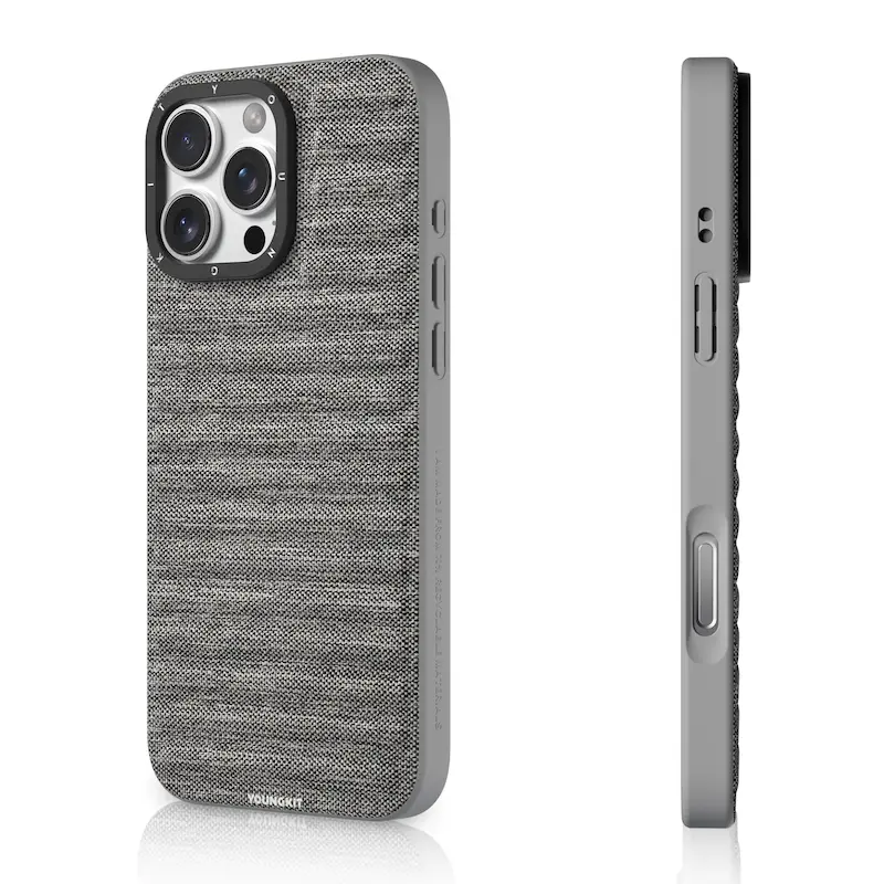 قاب یانگ کیت مدل Splashproof Canvas Luggage Phone Case رنگ نچرال
