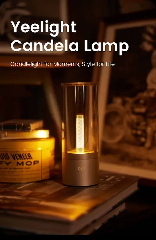 چراغ کندلی شیاومی مدل Yeelight Candela Lamp اورجینال