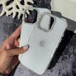 قاب ژله ای شاین دار براق سفید Glimmer Case