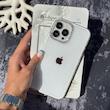 قاب ژله ای شاین دار براق سفید Glimmer Case