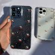 قاب شفاف ژله ای اکلیلی چری Cherry Glitter 