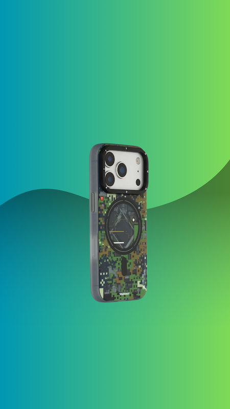 قاب یانگ کیت Youngkit مگ سیف ساپورت مدل Iphone 17 Series Camouf 3D 