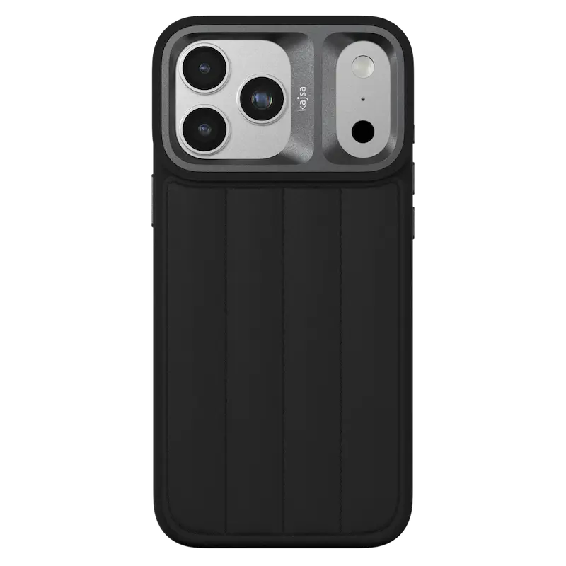 قاب اورجینال کجسا Kajsa چرمی پافری مدل Dale Collection سری 17 مشکی