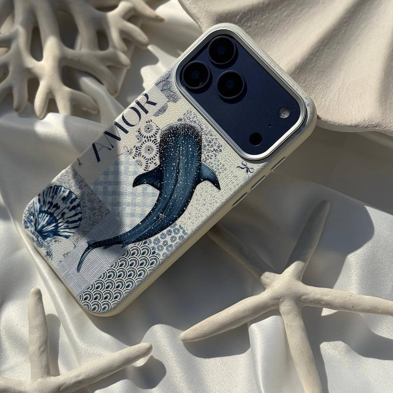 قاب فانتزی طرح دار ماسا مدل Masa Whale Amor