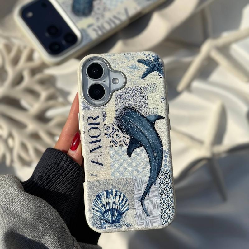 قاب فانتزی طرح دار ماسا مدل Masa Whale Amor