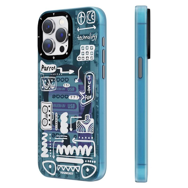  قاب Youngkit یانگ کیت مدل تکنولوژی ۲۰۲۴ Technology 2024 Magsafe مگ سیف ساپورت