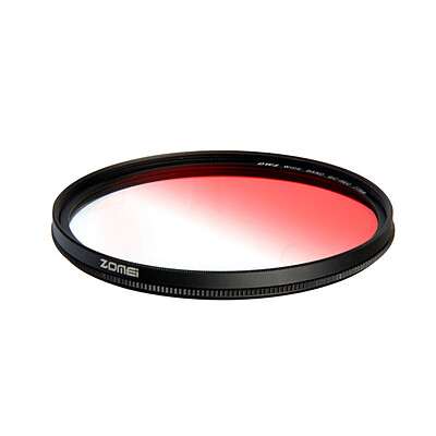 فیلتر رنگی تدریجی قرمز Zomei Ultra Slim GC-Red Gradient 82mm