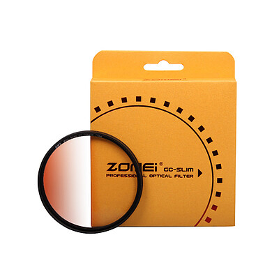 فیلتر رنگی تدریجی نارنجی Zomei Ultra Slim GC-Orange Gradient 82mm