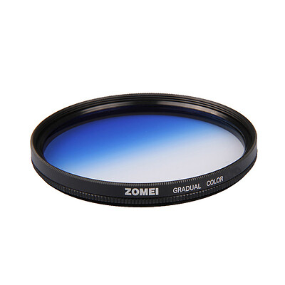 فیلتر رنگی تدریجی آبی Zomei GC-Blue Gradient 67mm