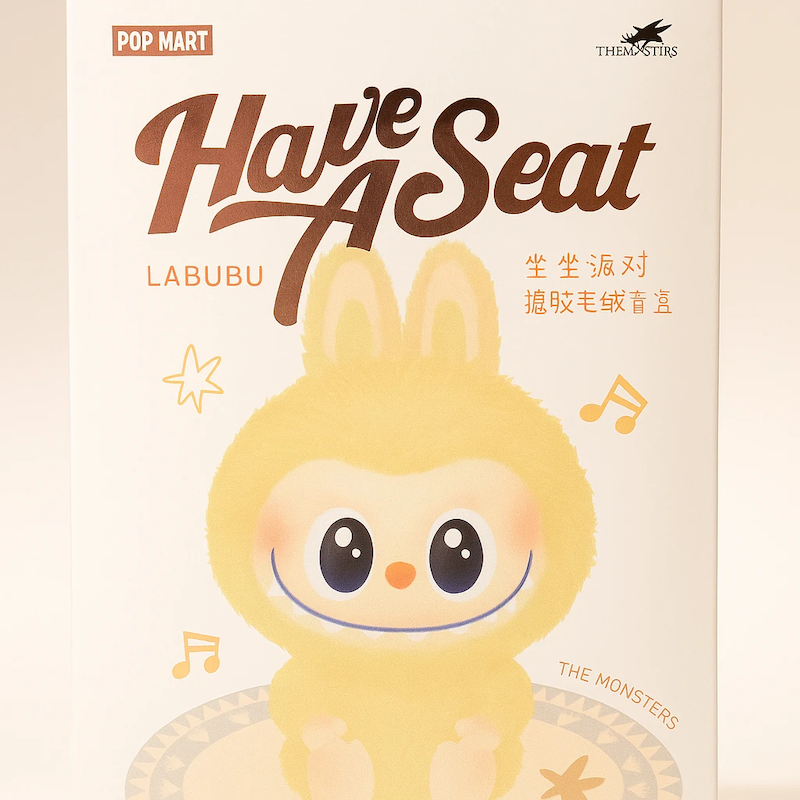 فیگور POP MART Labubu سری Have A Seat اورجینال