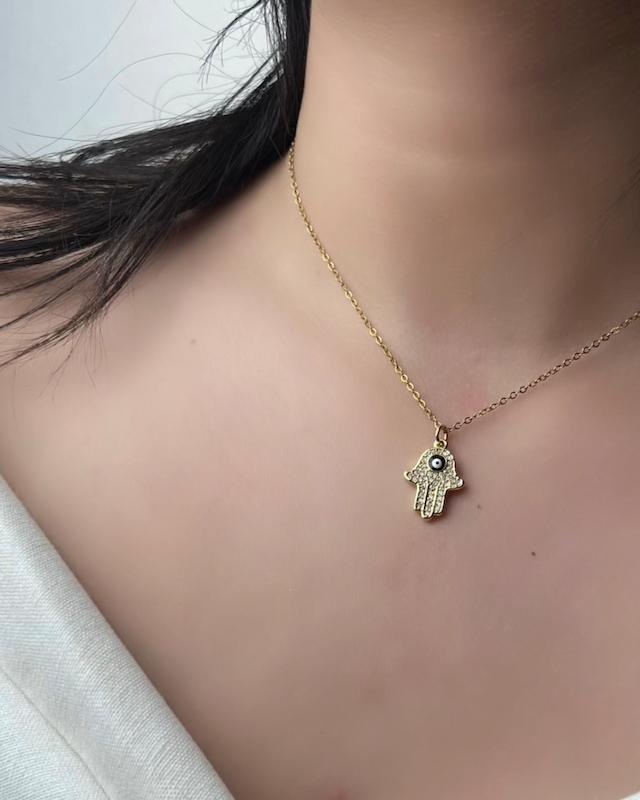 گردنبند چشم نظر دست