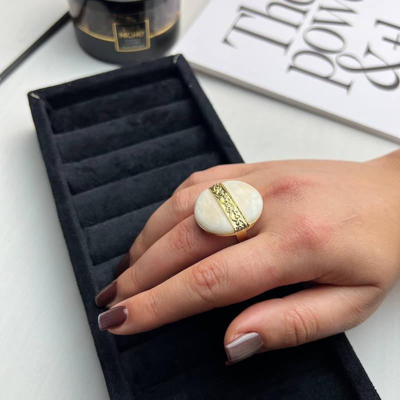 انگشتر گلد دایره ای