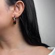 گوشواره پلنگی حلقه ای
