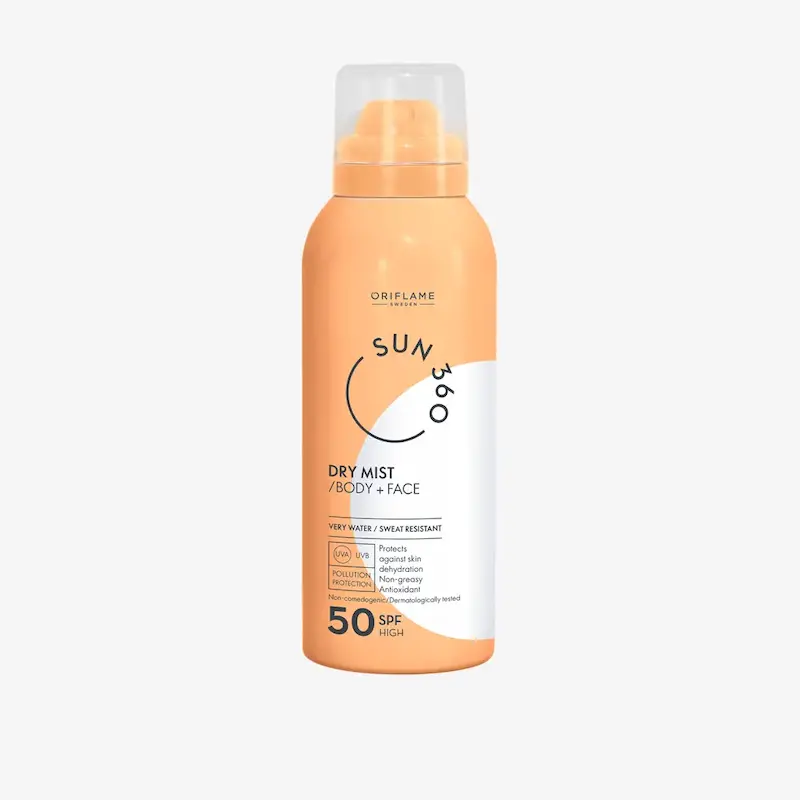  اسپری ضد آفتاب SPF50 صورت و بدن 34891 کد محصول:SUN360