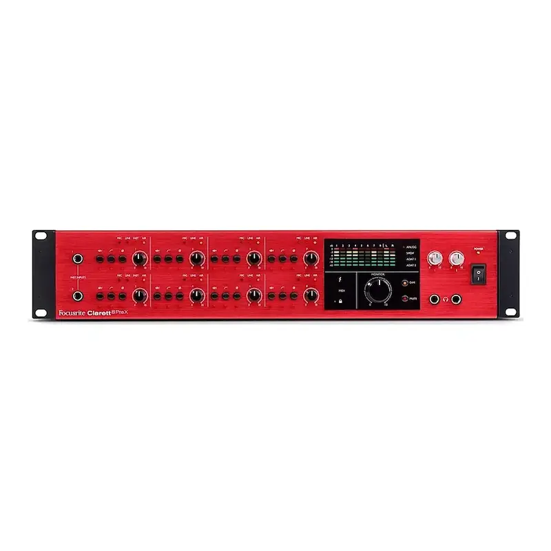 Focusrite Clarett 8Pre X Thunderbolt