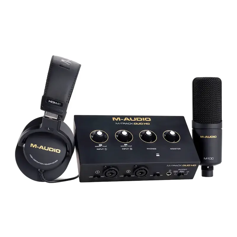M-Audio M-Track Duo HD Producer Pack