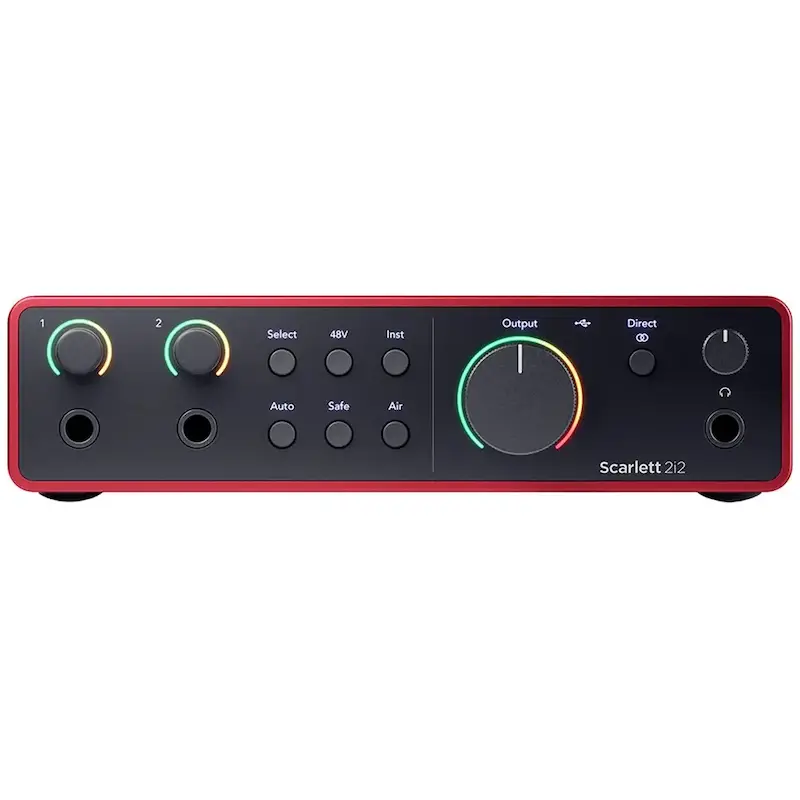 Focusrite Scarlett 2i2 4th Gen