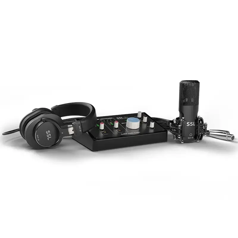 Solid State Logic SSL 2+ Recording Pack