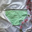 شورت زنانه نخ پنبه رنگ سبز سایز XL کد 56522