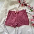شورت پادار زنانه نخی طرح قلب سایز Xl کد 93042
