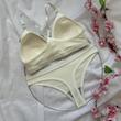 ست شورت و سوتین نخی فری سایز 70 تا 80  رنگ سفید کد 91232