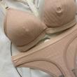 ست شورت و سوتین نخی فری سایز 70 تا 80  رنگ صورتی کد 73614